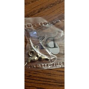 Gold-tone Whale Tale‎ Charm from Diamonds International